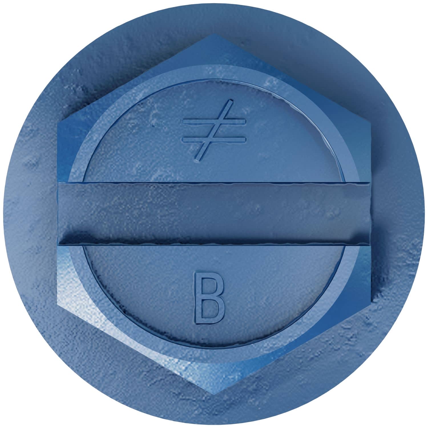 Simpson Strong-Tie TNT18214H Titen Turbo,  3/16-in. x 2-1/4-in. Hex-Head Concrete and Masonry Screw, Blue, 100-Pack