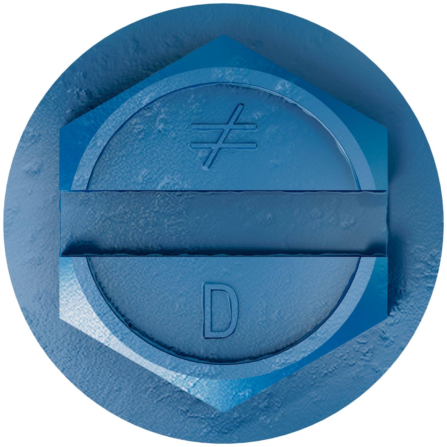 Simpson Strong-Tie TNT18314H Titen Turbo,  3/16-in. x 3-1/4-in. Hex-Head Concrete and Masonry Screw, Blue, 100-Pack