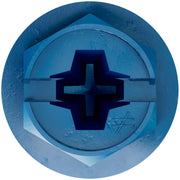 Simpson Strong-Tie TNT25114HB Titen Turbo,  1/4-in. x 1-1/4-in. Hex-Head Concrete and Masonry Screw, Blue, 3000-Pack