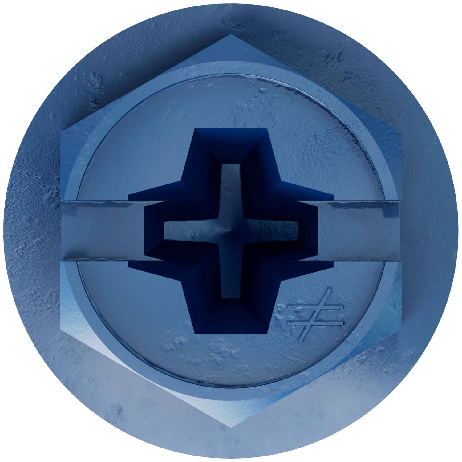 Simpson Strong-Tie TNT25114HC8 Titen Turbo,  1/4-in. x 1-1/4-in. Hex-Head Concrete and Masonry Screw, Blue, 8-Pack