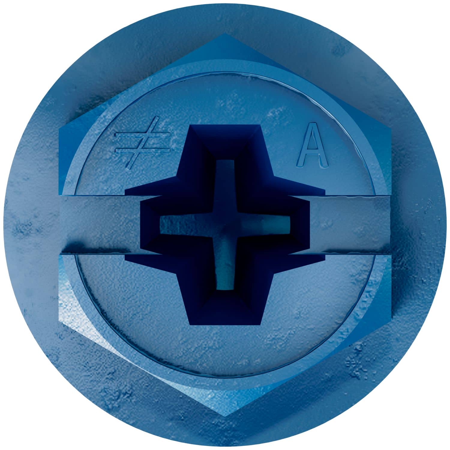 Simpson Strong-Tie TNT25134HC25 Titen Turbo,  1/4-in. x 1-3/4-in. Hex-Head Concrete and Masonry Screw, Blue, 25-Pack