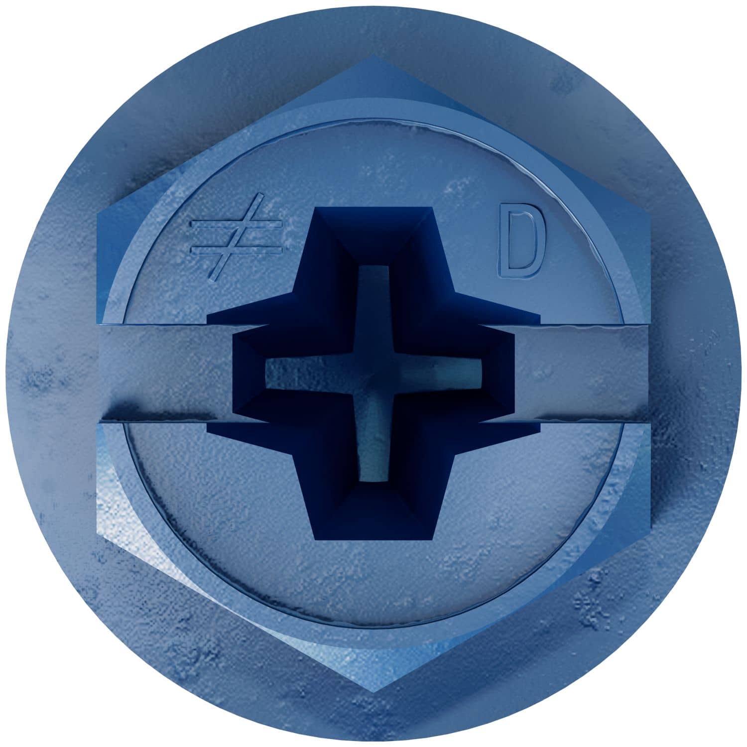 Simpson Strong-Tie TNT25314HC8 Titen Turbo,  1/4-in. x 3-1/4-in. Hex-Head Concrete and Masonry Screw, Blue, 8-Pack