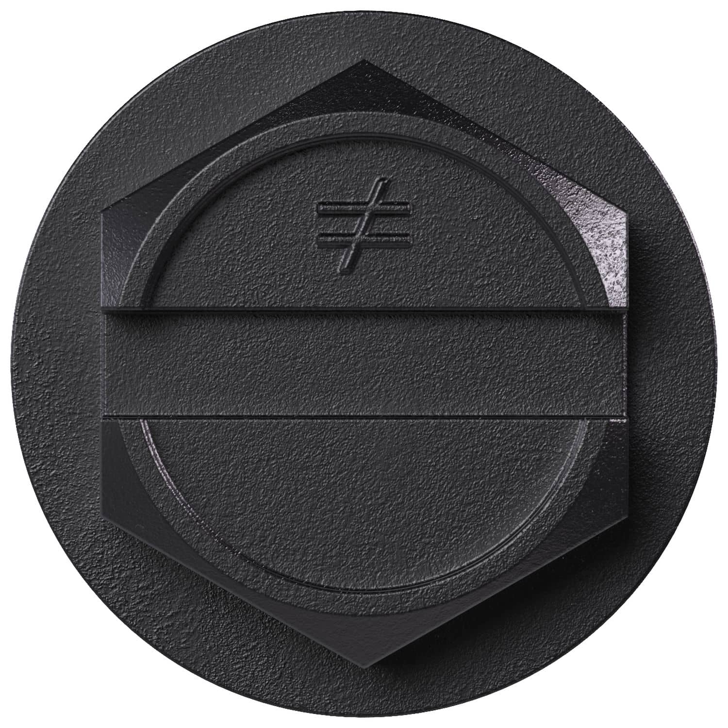 Simpson Strong-Tie TNTBL18114H Titen Turbo,  3/16-in. x 1-1/4-in. Hex-Head Concrete and Masonry Screw, Black, 100-Pack
