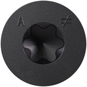 Simpson Strong-Tie TNTBL18134TF Titen Turbo,  3/16-in. x 1-3/4-in. 6-Lobe Flat-Head Concrete and Masonry Screw, Black, 100-Pack
