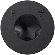 Simpson Strong-Tie TNTBL18214TF Titen Turbo,  3/16-in. x 2-1/4-in. 6-Lobe Flat-Head Concrete and Masonry Screw, Black, 100-Pack