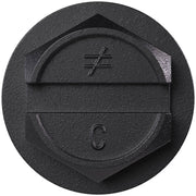 Simpson Strong-Tie TNTBL18234H Titen Turbo,  3/16-in. x 2-3/4-in. Hex-Head Concrete and Masonry Screw, Black, 100-Pack
