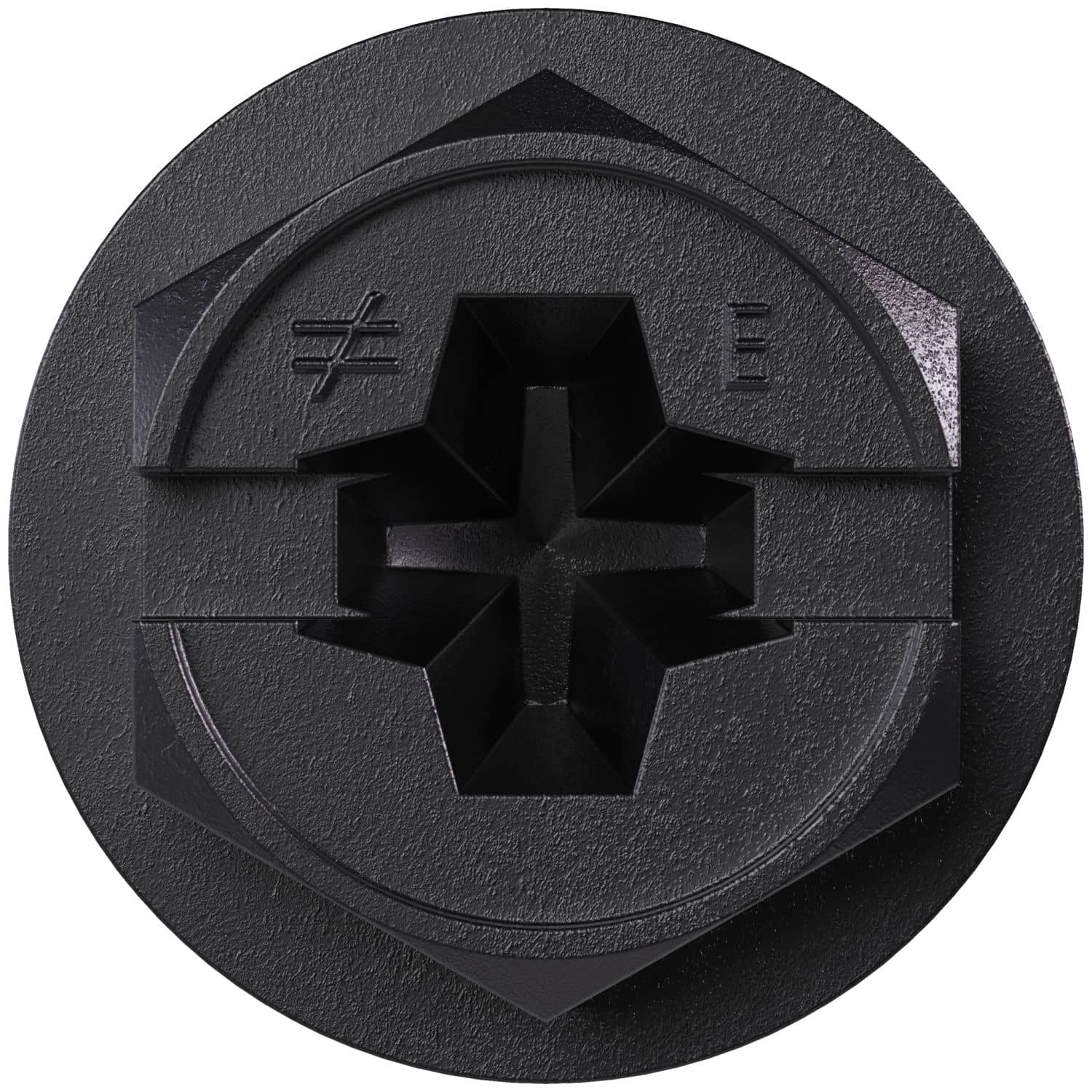 Simpson Strong-Tie TNTBL25334H Titen Turbo,  1/4-in. x 3-3/4-in. Hex-Head Concrete and Masonry Screw, Black, 100-Pack