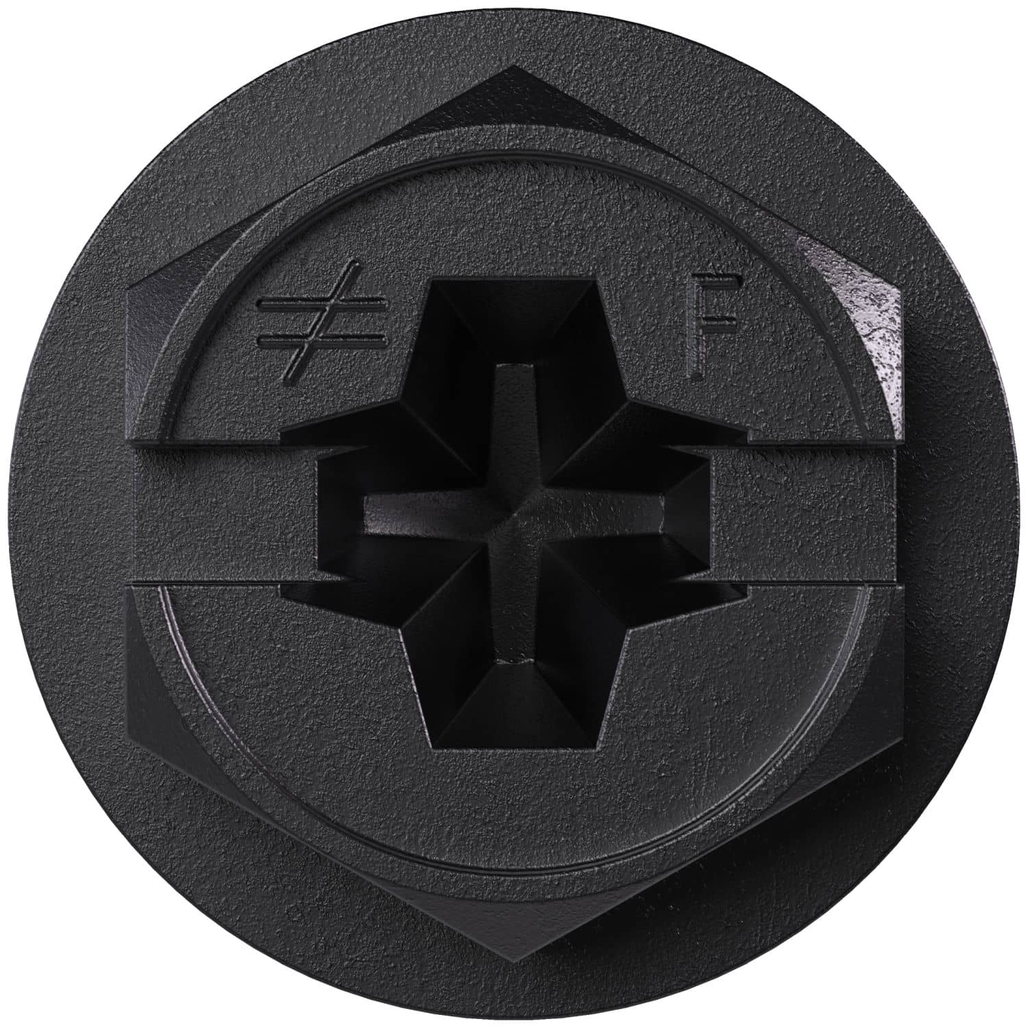 Simpson Strong-Tie TNTBL25400H Titen Turbo,  1/4-in. x 4-in. Hex-Head Concrete and Masonry Screw, Black, 100-Pack