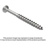 Simpson Strong-Tie TNTS18234TFB Titen Turbo,  3/16-in. x 2-3/4-in. 6-Lobe Flat-Head Concrete and Masonry Screw, Silver, 1000-Pack