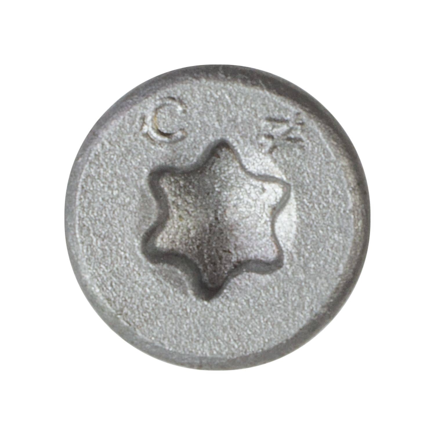 Simpson Strong-Tie TNTS18234TFB Titen Turbo,  3/16-in. x 2-3/4-in. 6-Lobe Flat-Head Concrete and Masonry Screw, Silver, 1000-Pack