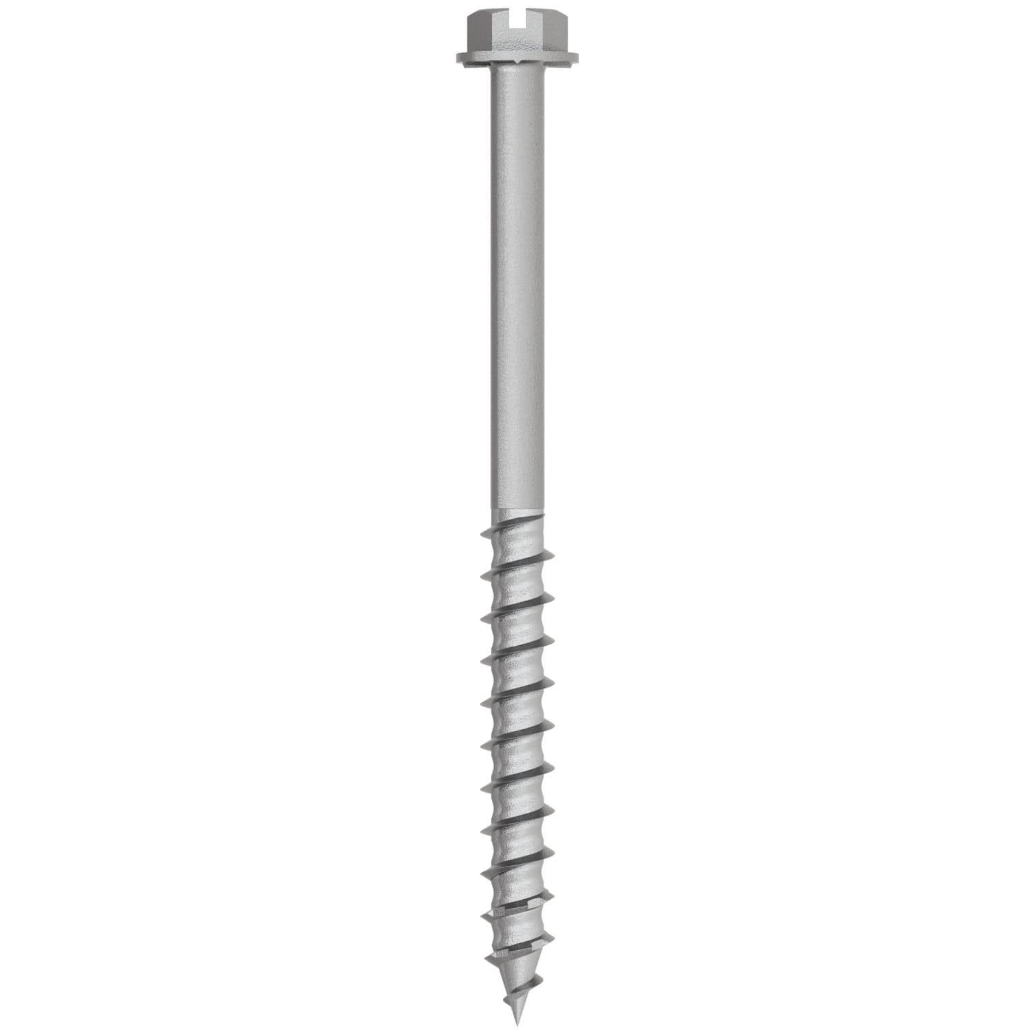 Simpson Strong-Tie TNTSS625314H Titen Turbo,  1/4-in. x 3-1/4-in. Type 316 Stainless-Steel Hex-Head Concrete and Masonry Screw, 50-Pack