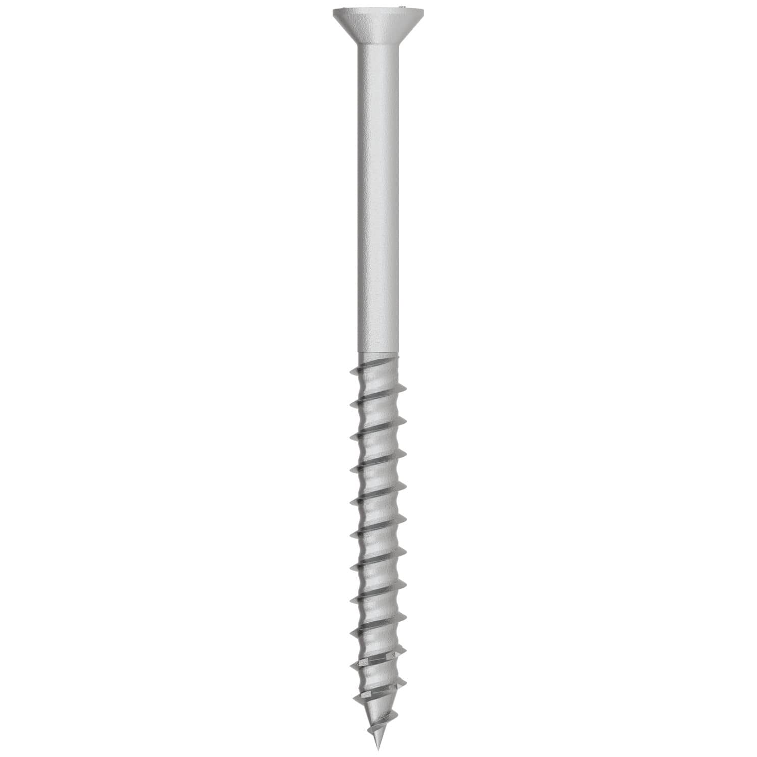 Simpson Strong-Tie TNTSS625314TTR Titen Turbo,  1/4-in. x 3-1/4-in. Type 316 Stainless-Steel Trim-Head Concrete and Masonry Screw, 50-Pack