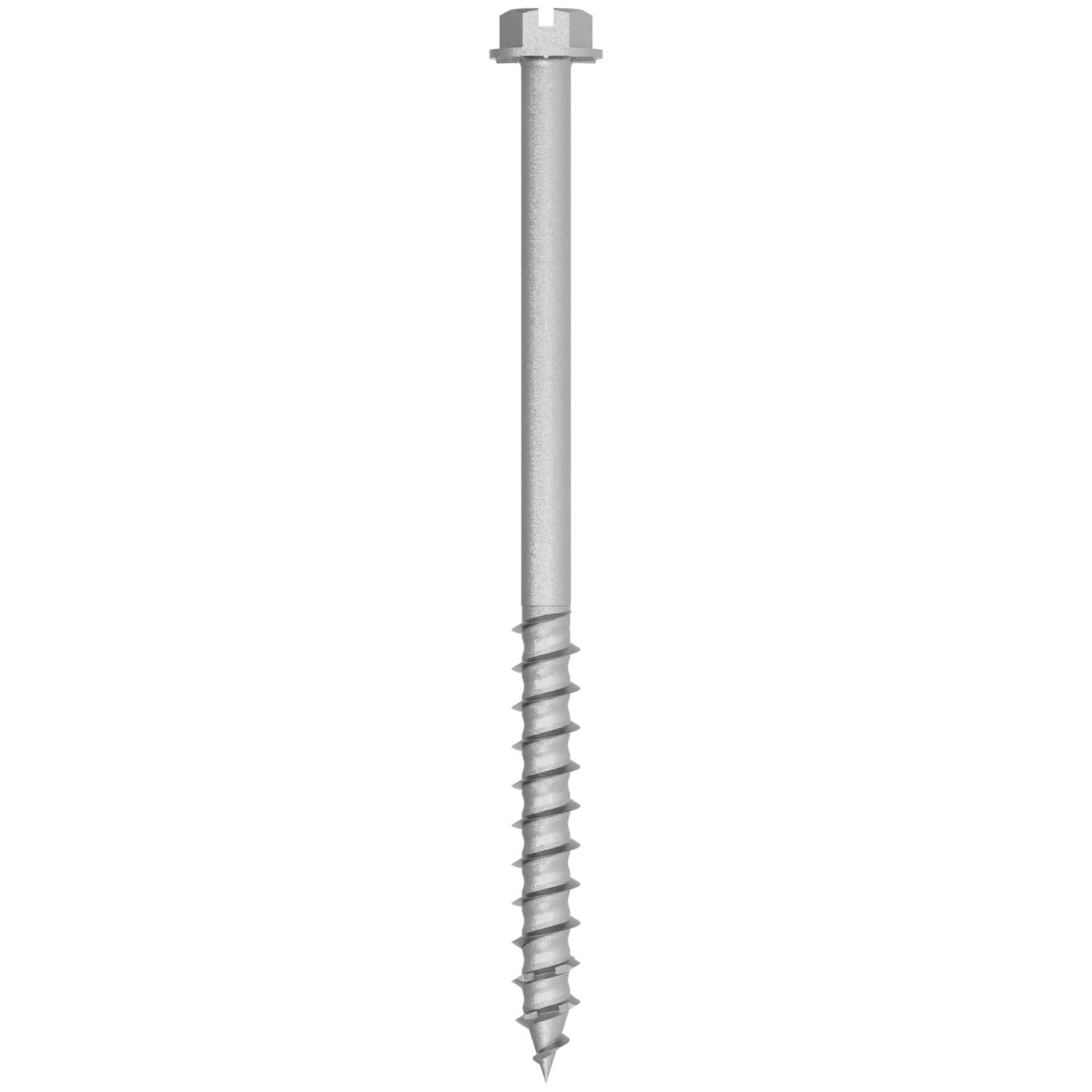 Simpson Strong-Tie TNTSS625334H Titen Turbo,  1/4-in. x 3-3/4-in. Type 316 Stainless-Steel Hex-Head Concrete and Masonry Screw, 50-Pack