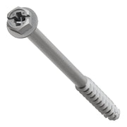 Simpson Strong-Tie TNTSS625400H Titen Turbo,  1/4-in. x 4-in. Type 316 Stainless-Steel Hex-Head Concrete and Masonry Screw, 50-Pack
