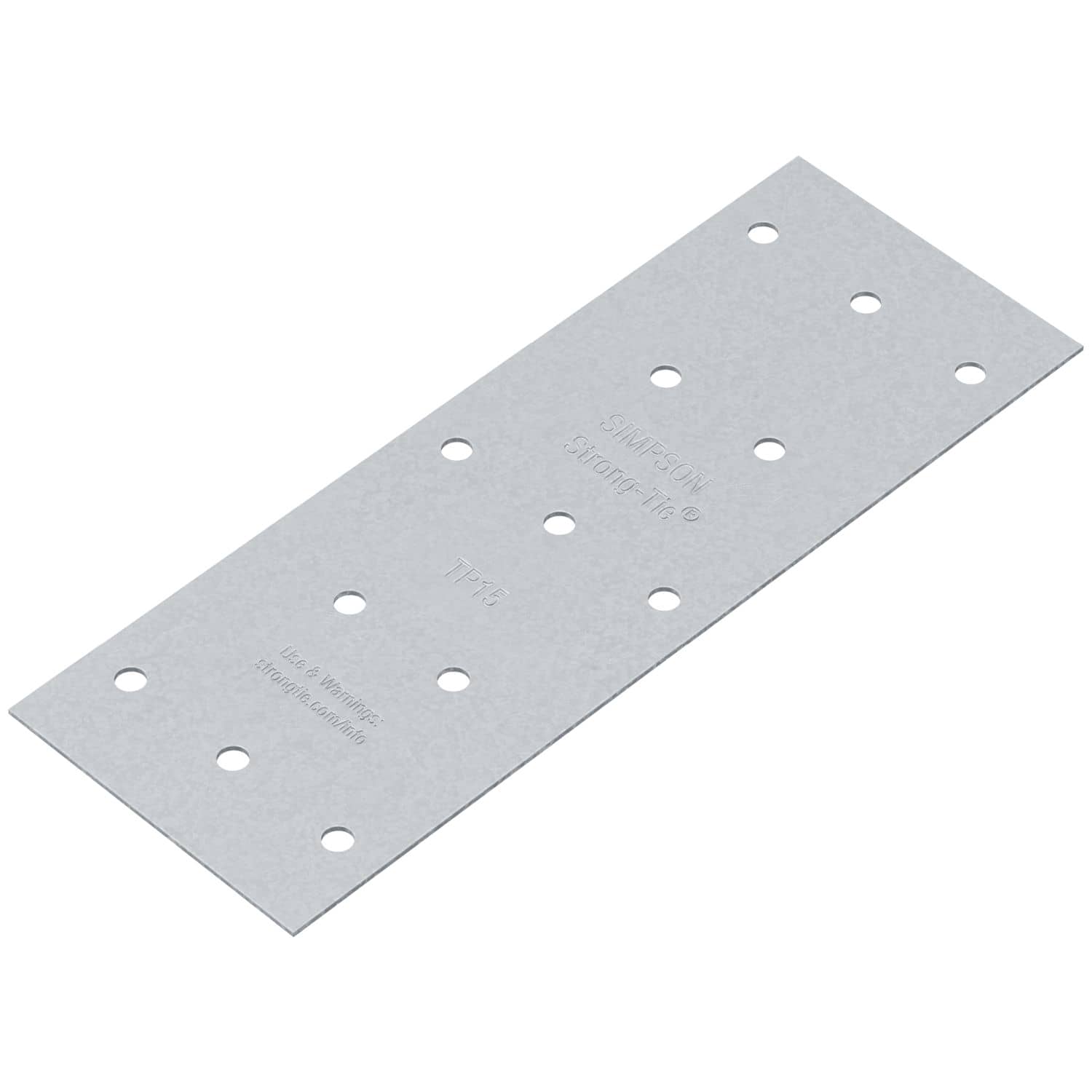 Simpson Strong-Tie TP15 TP 1-13/16-in. x 5-in. 20-Gauge Galvanized Tie Plate