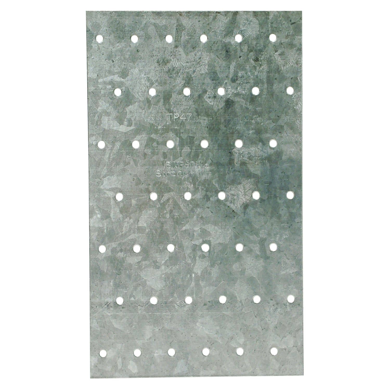 Simpson Strong-Tie TP47 TP 4-1/8-in. x 7-in. 20-Gauge Galvanized Tie Plate