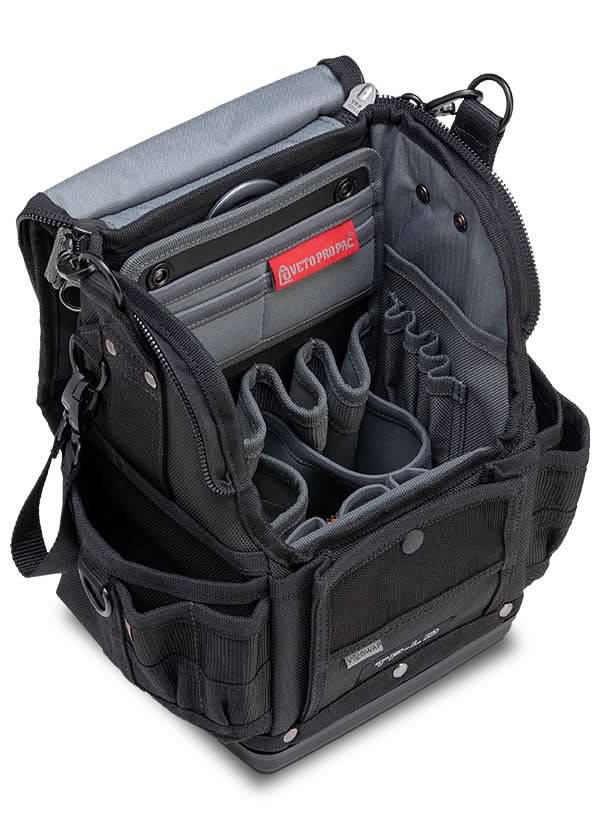 Veto Pro Pac TP-LD BLACKOUT Compact Zippered Technician's Tool Pouch