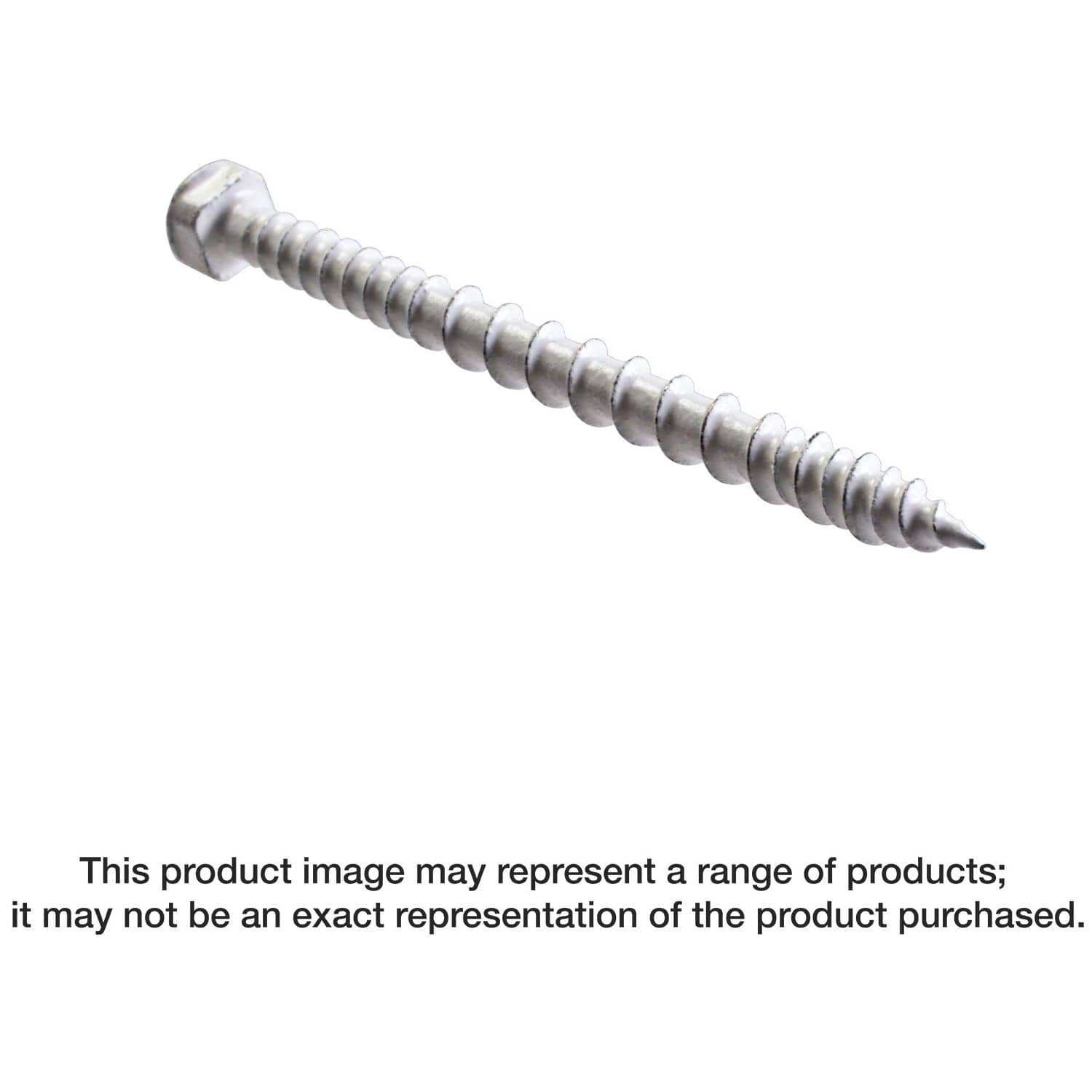 Simpson Strong-Tie TSV214R70WH01 PVC Trim-Board Screw,  #8 x 2-1/4-in. T-20 6-Lobe, Exterior-Grade Coating, White, 70-Pack