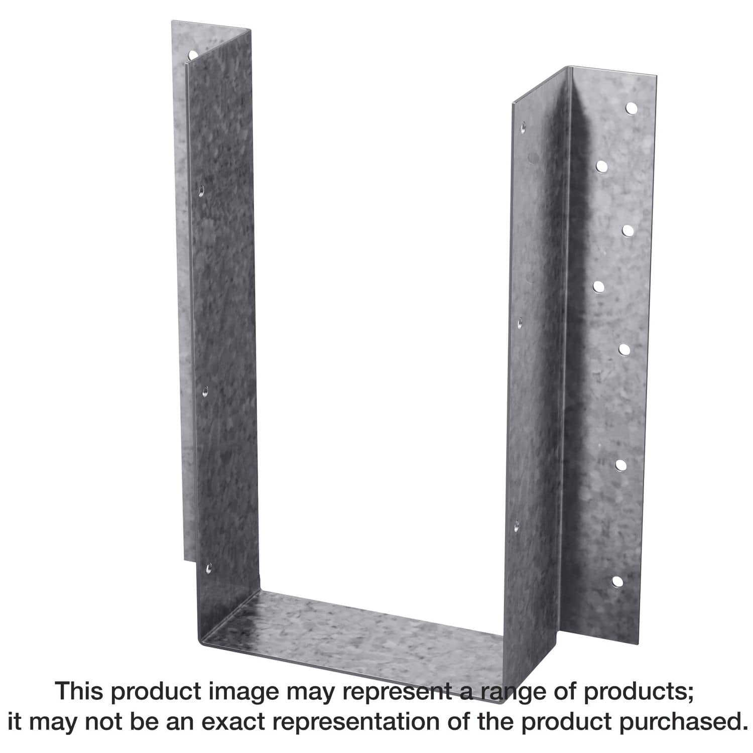 Simpson Strong-Tie U3512-2 U Galvanized Face-Mount Joist Hanger for Double 2-5/16-in. x 11-7/8-in. Engineered Wood