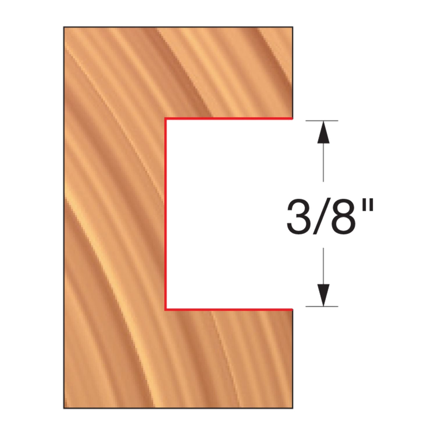 Freud UP177-IC 6" x 3/8" x 1-1/4" Groovers