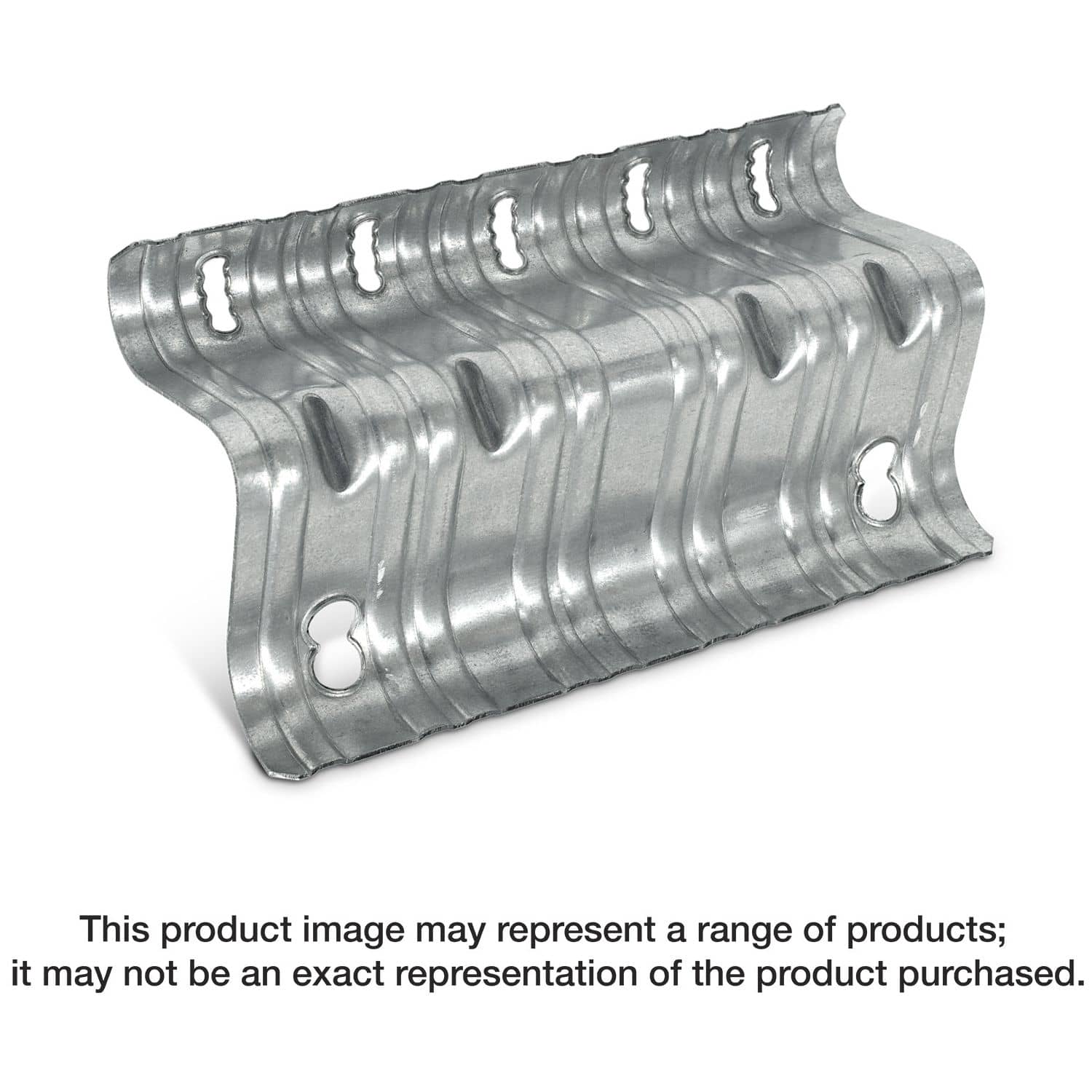 Simpson Strong-Tie URFP-SDS3-B URFP 10-5/8-in. x 6-1/4-in. Universal Retro Foundation Plate with Screws, 570-Pack