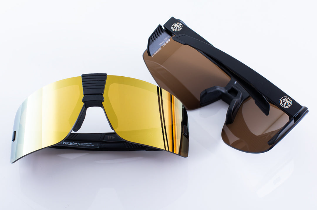 Heat Wave XL Vector Gold Z87+ Sunglasses