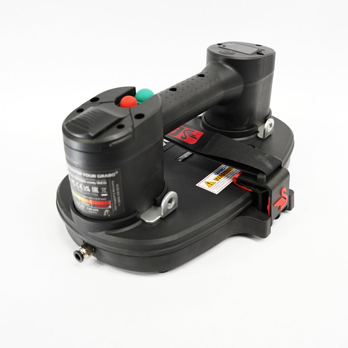 Swan Vac-Plate for GRABO — mounted on GRABO lifting tool