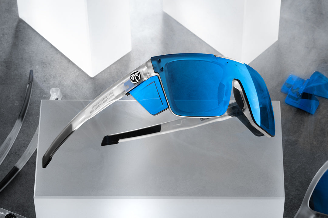Heat Wave Performance Quatro Vapor Frost Frame Coastal Lens Z87+