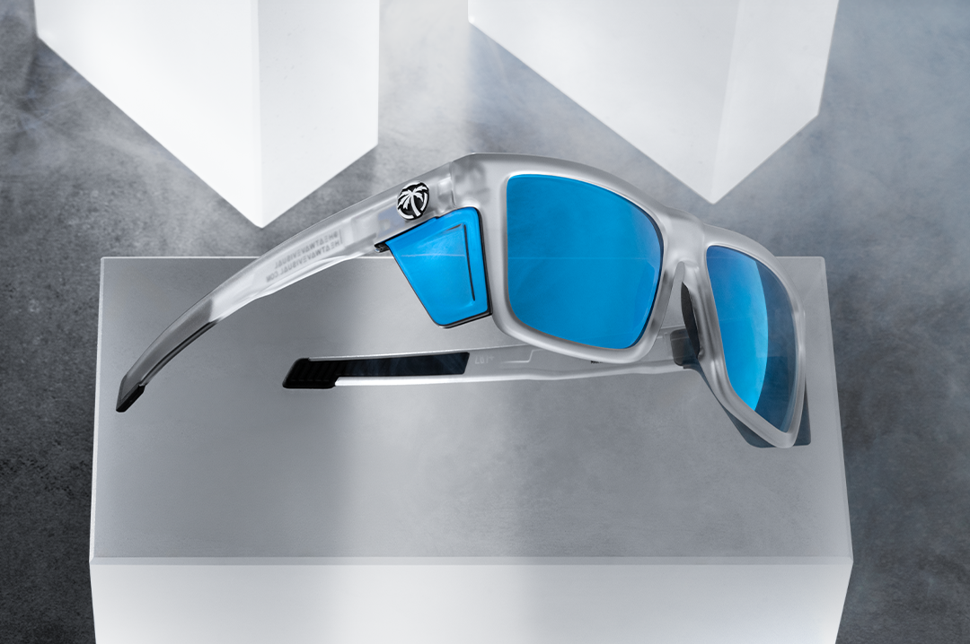 Heat Wave Performance Vise Vapor Frost Frame Coastal Lens Z87+ Sunglasses