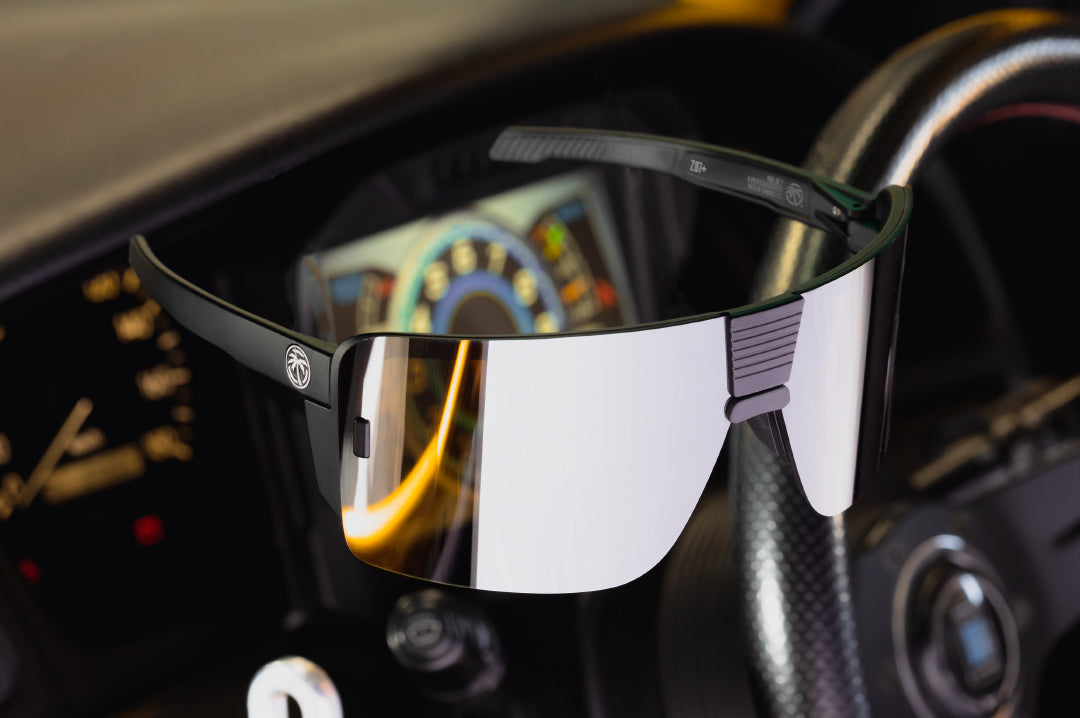 Heat Wave Vector Silver Z87+ Sunglasses