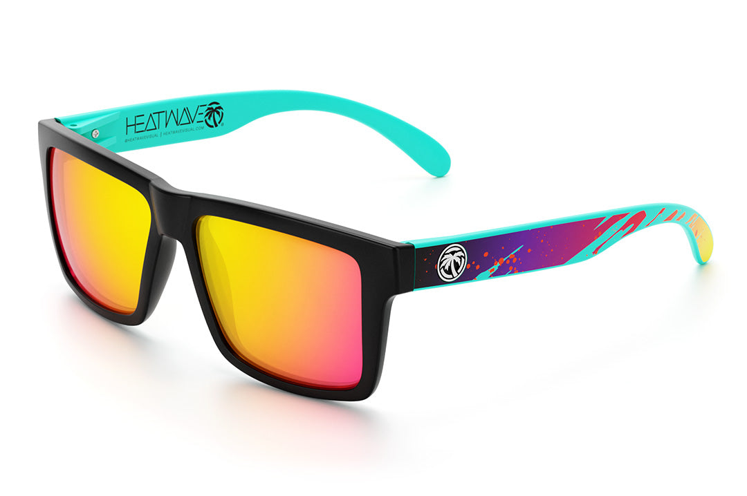 Heat Wave VISE Aqua Splash Customs Sunglasses