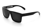 Heat Wave VISE Z87 Black Frame - BLACK Emblem Black Lens Sunglasses