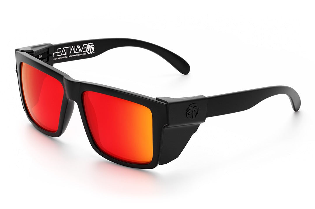 Heat Wave VISE Z87 Black Frame Sunblast Lens Sunglasses