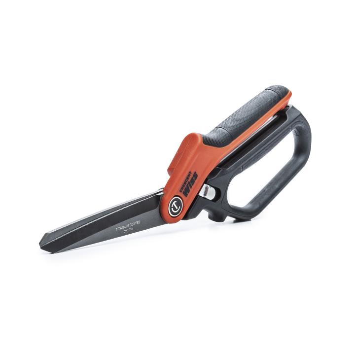 Crescent 11-in. Heavy-Duty Titanium Coated Single Ring Tradesman Shears (CW11TM)