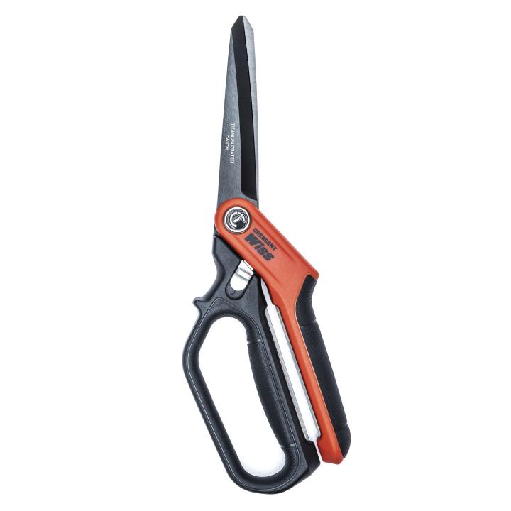 Crescent 11-in. Heavy-Duty Titanium Coated Single Ring Tradesman Shears (CW11TM)