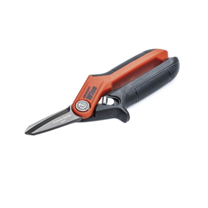 Crescent 7-1/2-in. Titanium Coated Tradesman Utility Shears (CW7T)