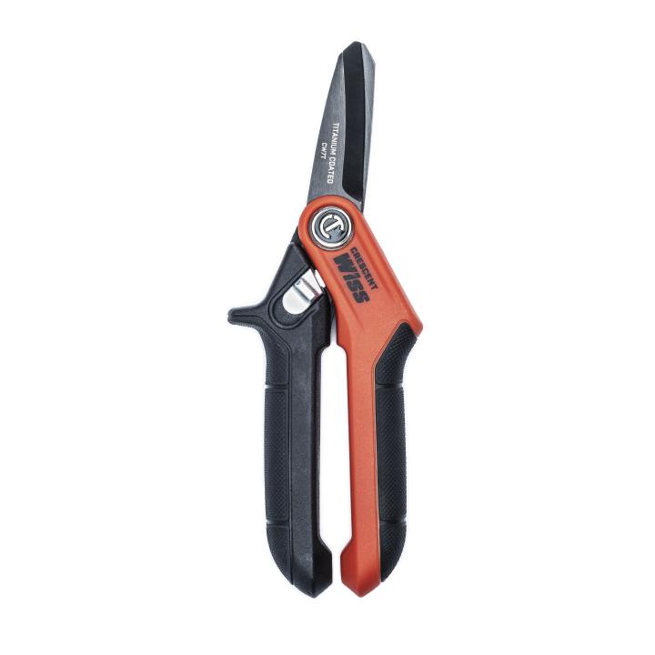 Crescent 7-1/2-in. Titanium Coated Tradesman Utility Shears (CW7T)