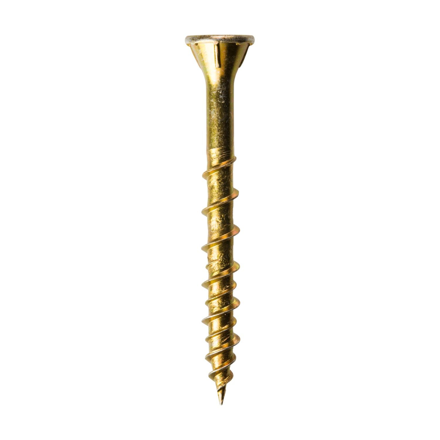 Simpson Strong-Tie Strong-Drive Subfloor Collated Screw, #9 x 1-3/4-in. T25, Yellow Zinc, 2000-Pack (WSV134S)