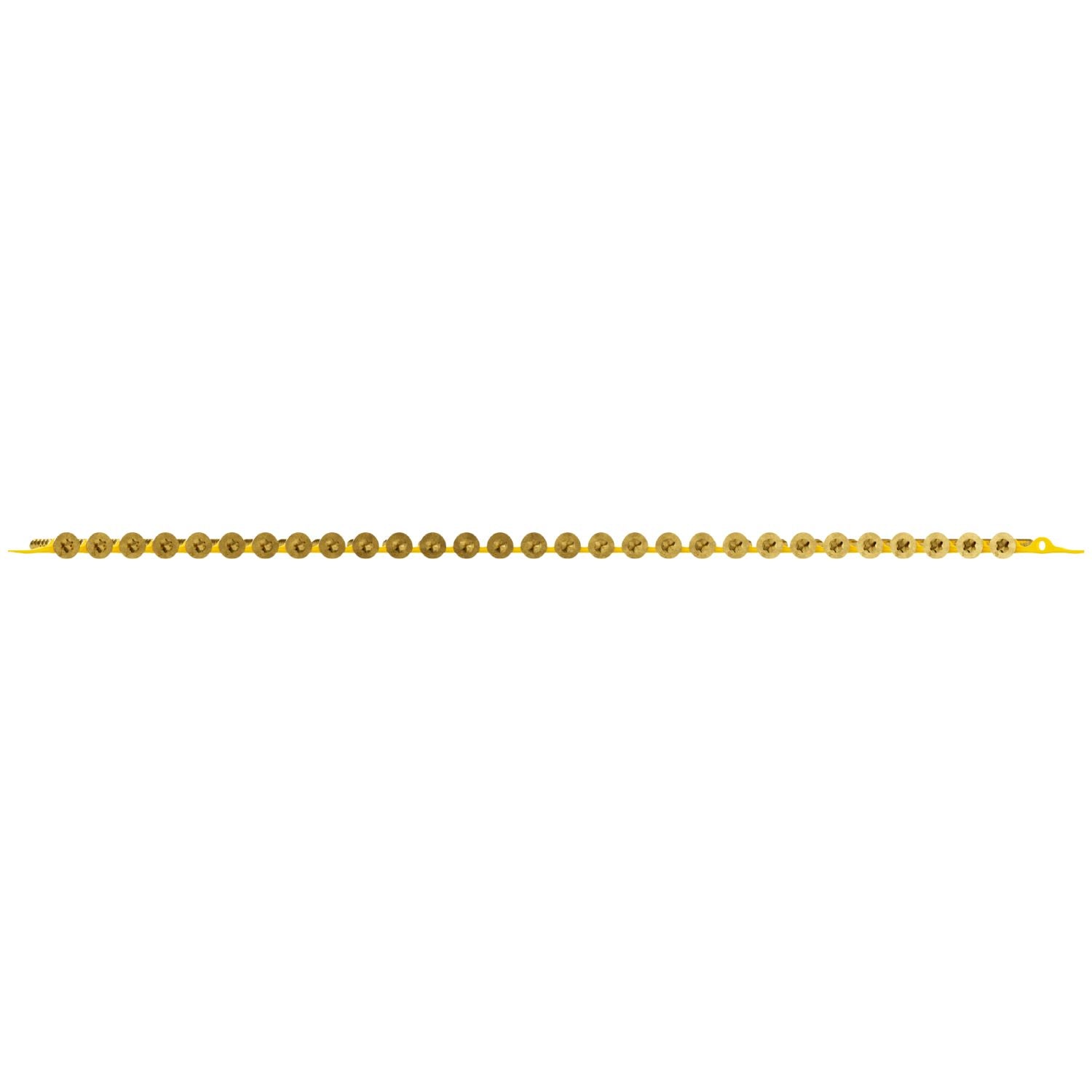 Simpson Strong-Tie Strong-Drive Subfloor Collated Screw, #9 x 1-3/4-in. T25, Yellow Zinc, 2000-Pack (WSV134S)