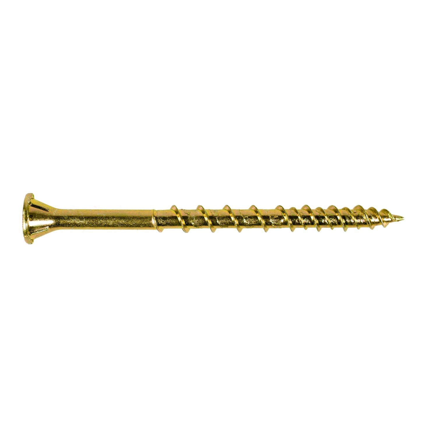 Simpson Strong-Tie Strong-Drive Subfloor Collated Screw, #9 x 2-1/2-in. T25, Yellow Zinc, 1500-Pack (WSV212S)