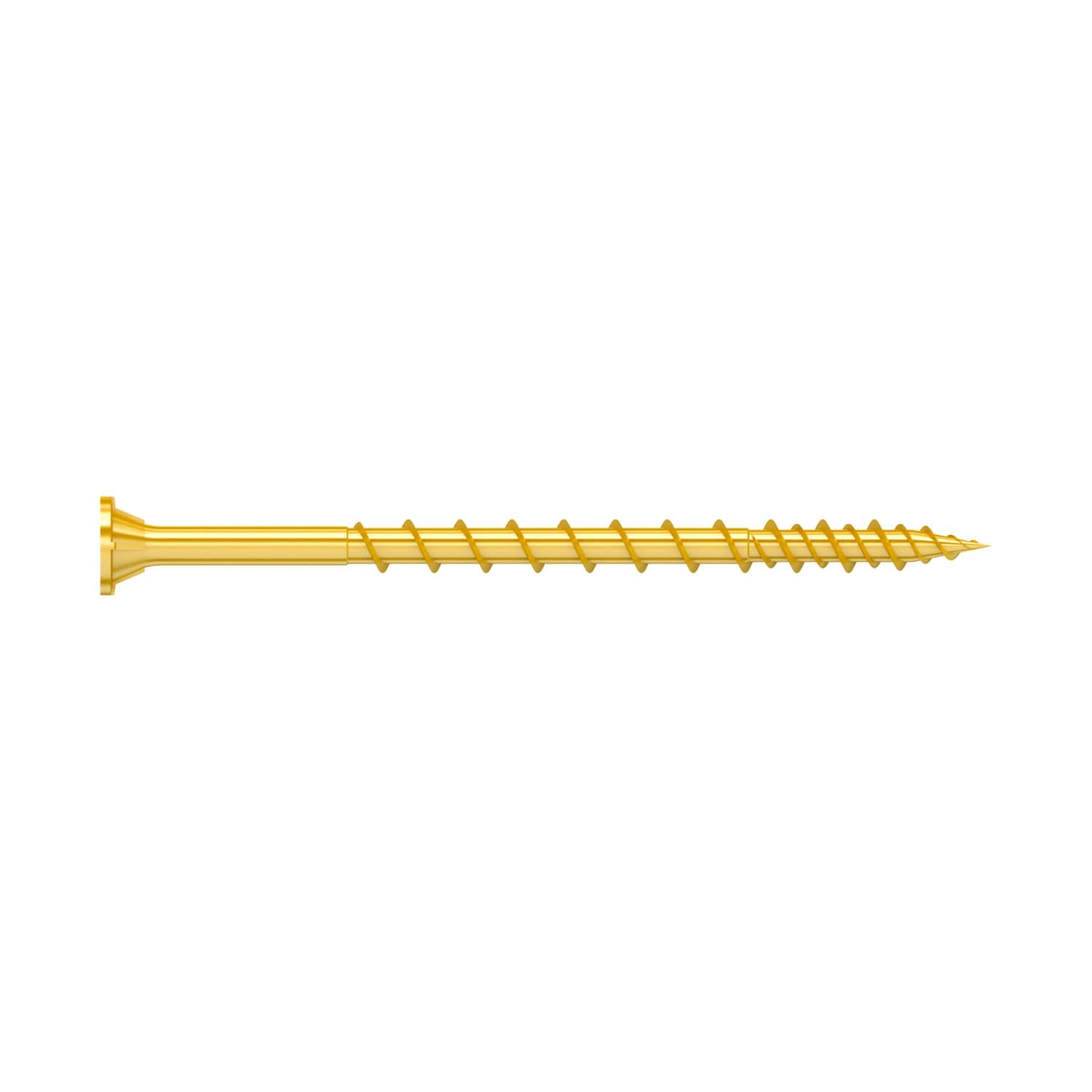 Simpson Strong-Tie WSV3S Strong-Drive WSV SUBFLOOR Screw (Collated),  #9 x 3-in. T25, Yellow Zinc, 1000-Pack