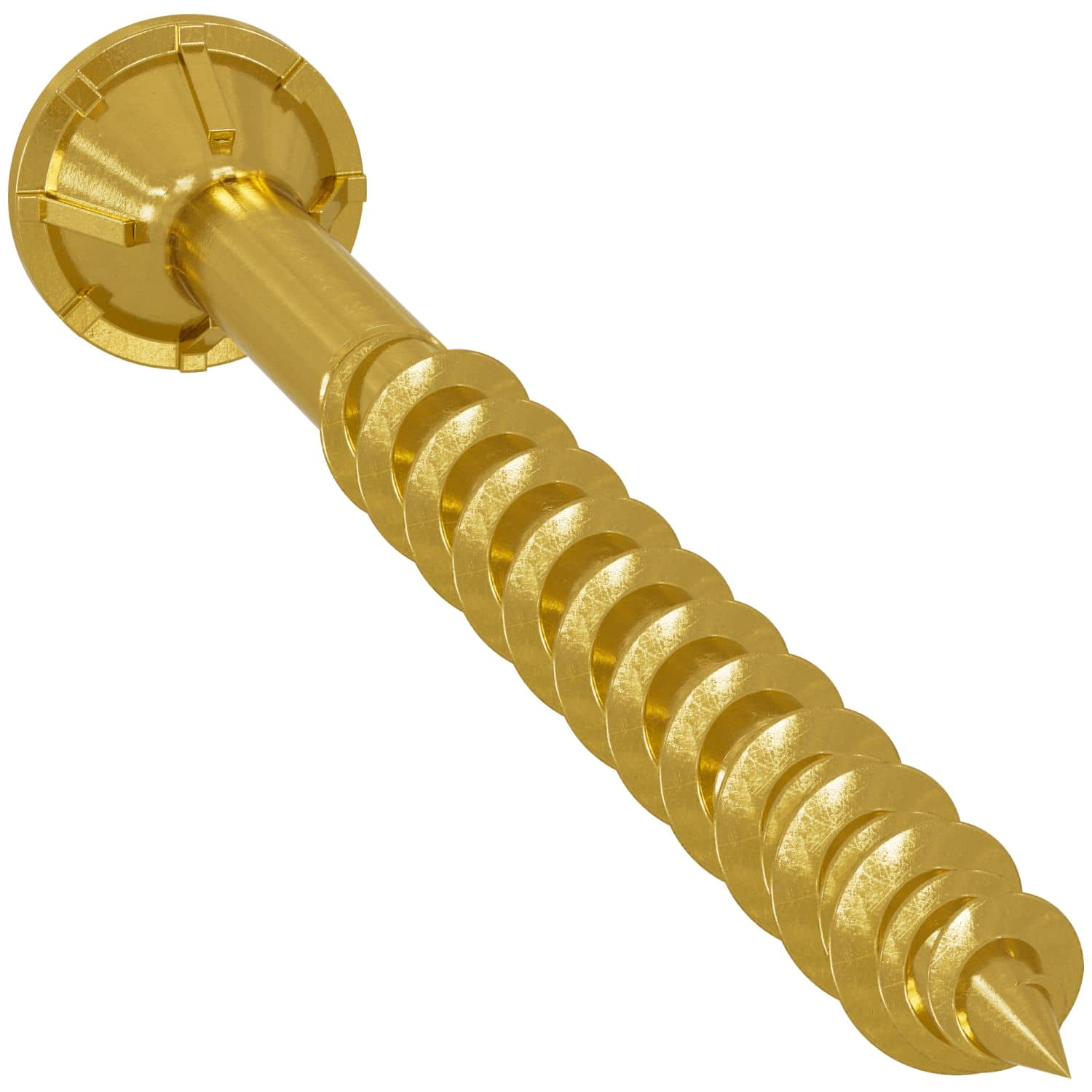 Simpson Strong-Tie WSV3S Strong-Drive WSV SUBFLOOR Screw (Collated),  #9 x 3-in. T25, Yellow Zinc, 1000-Pack