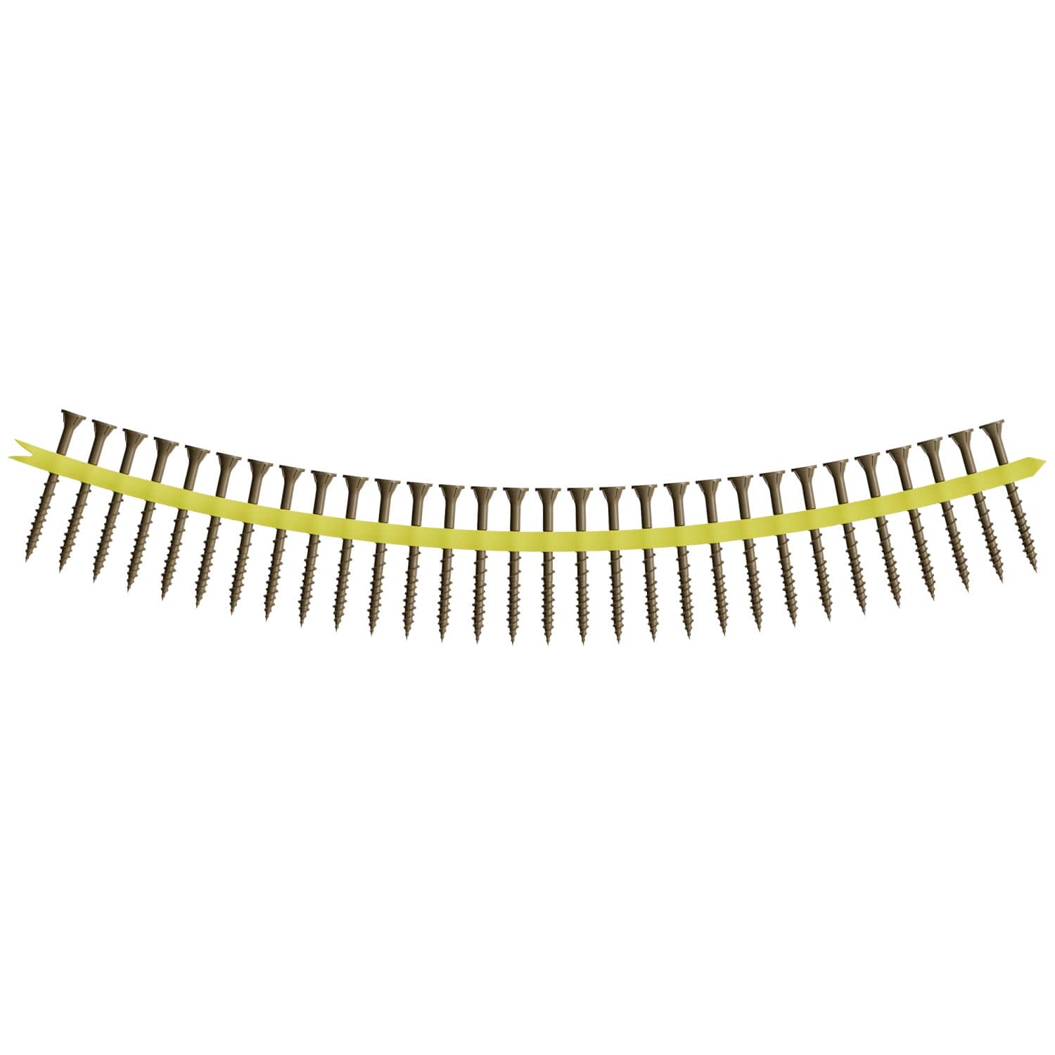 Simpson Strong-Tie WSVF2S Strong-Drive WSVF SUBFLOOR Screw (Collated),  #9 x 2-in. T25, Gray, 2000-Pack