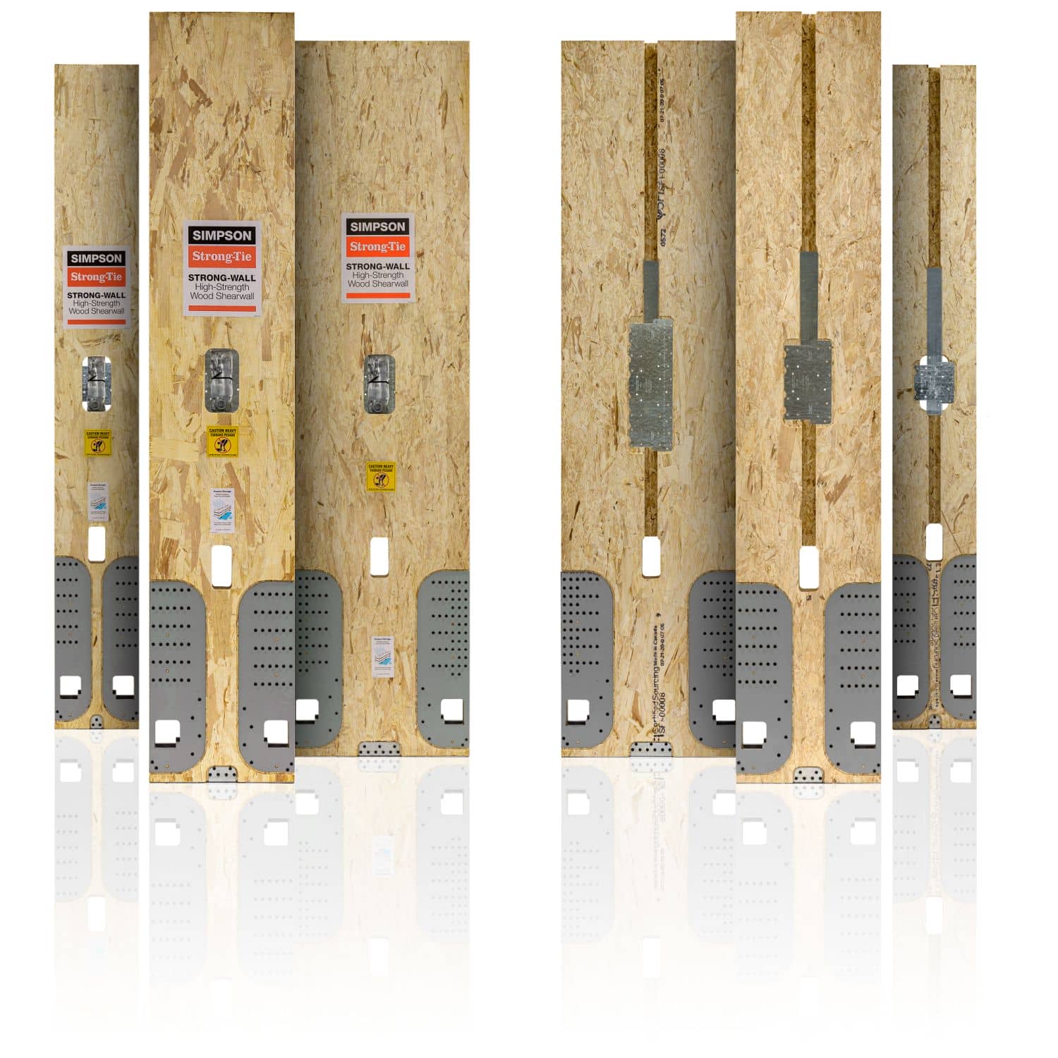 Simpson Strong-Tie WSWH18X8 18-in. x 96-in. Strong-Wall High-Strength Wood Shearwall