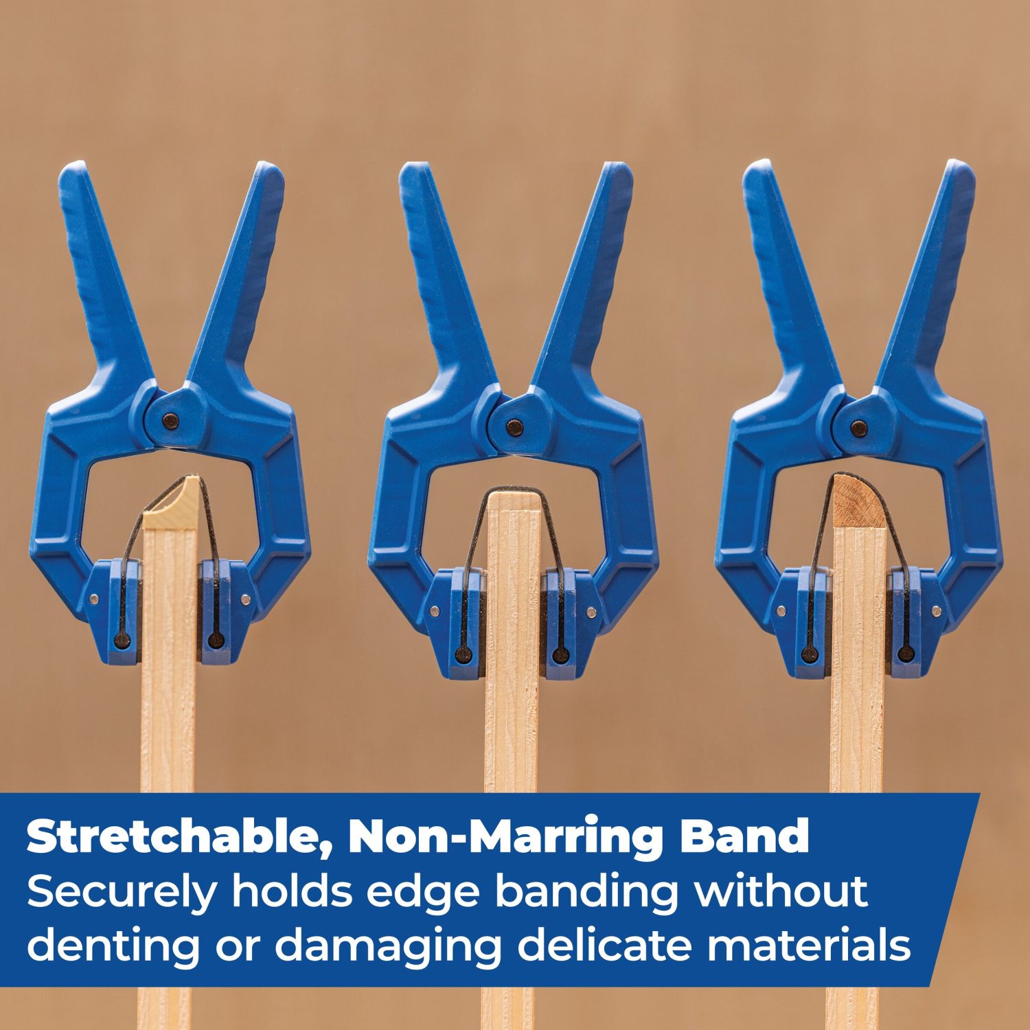 Kreg KEBC100 Edge Band Clamp 4-Pack