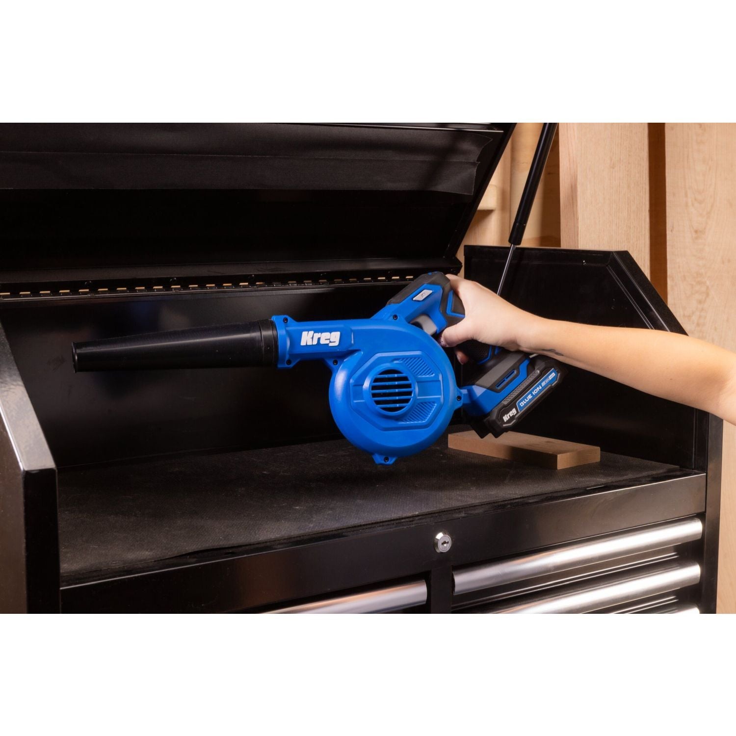 Kreg KPTCB100B 20V Ionic Drive Shop Blower, Tool Only