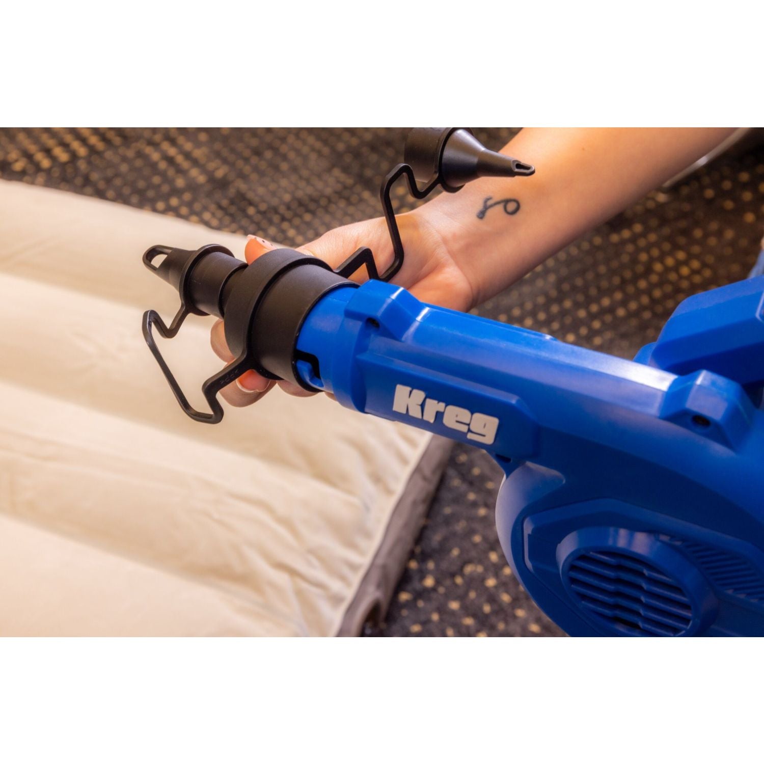 Kreg KPTCB100B 20V Ionic Drive Shop Blower, Tool Only