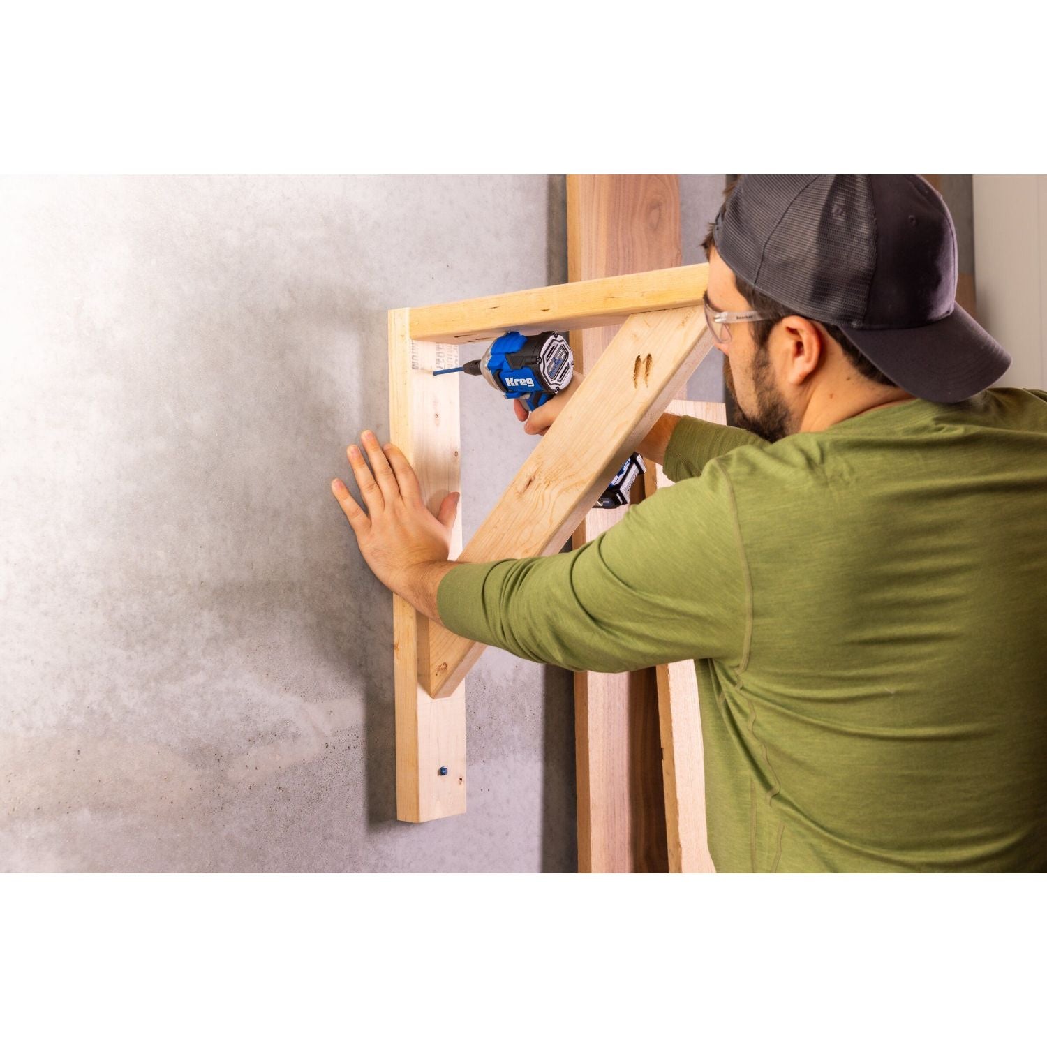 Kreg KPTCWR375B 20V Ionic Drive 3/8” Compact Impact Wrench, Tool Only