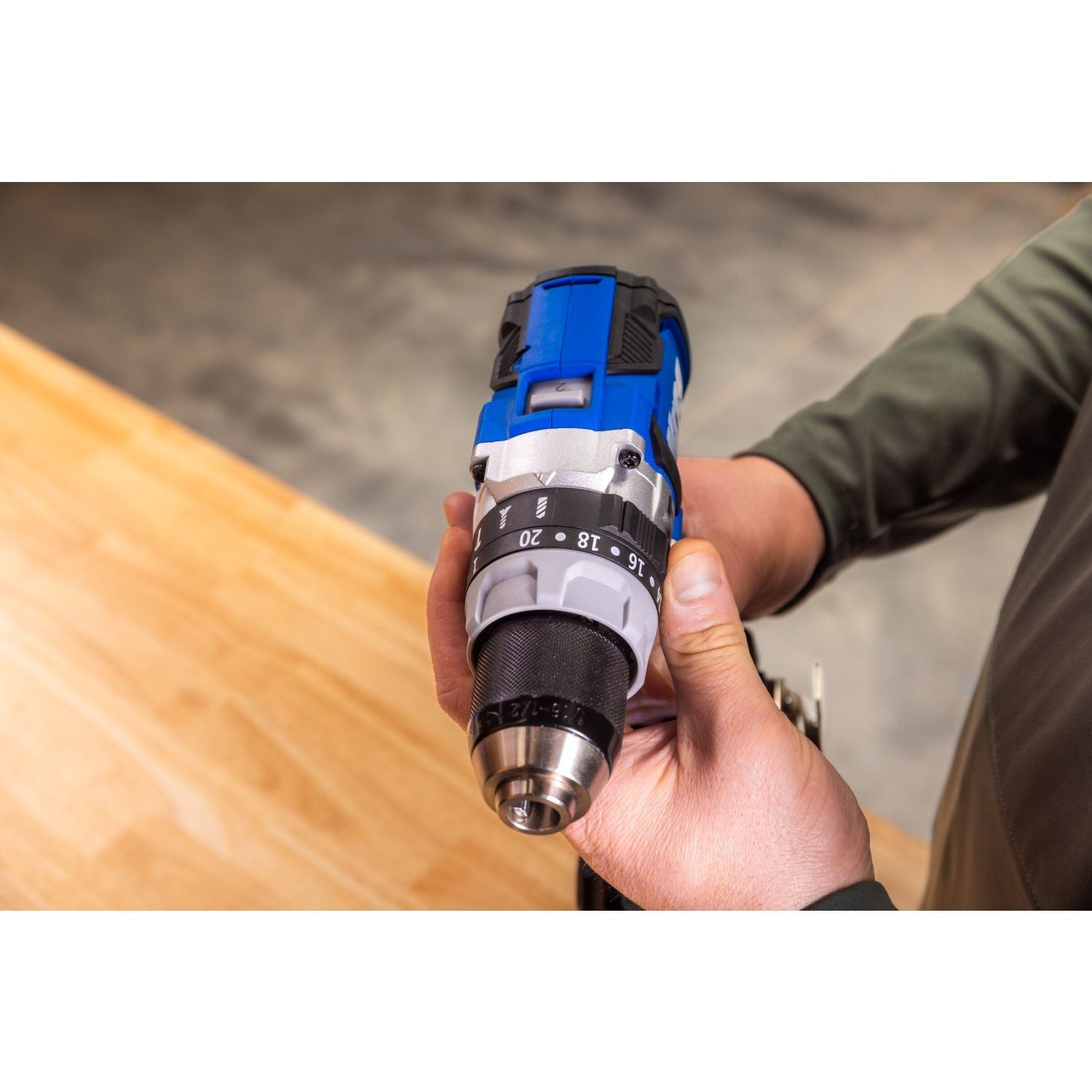 Kreg KPTHD050B 20V Ionic Drive 1/2-in. High Speed Hammer Drill, Tool Only