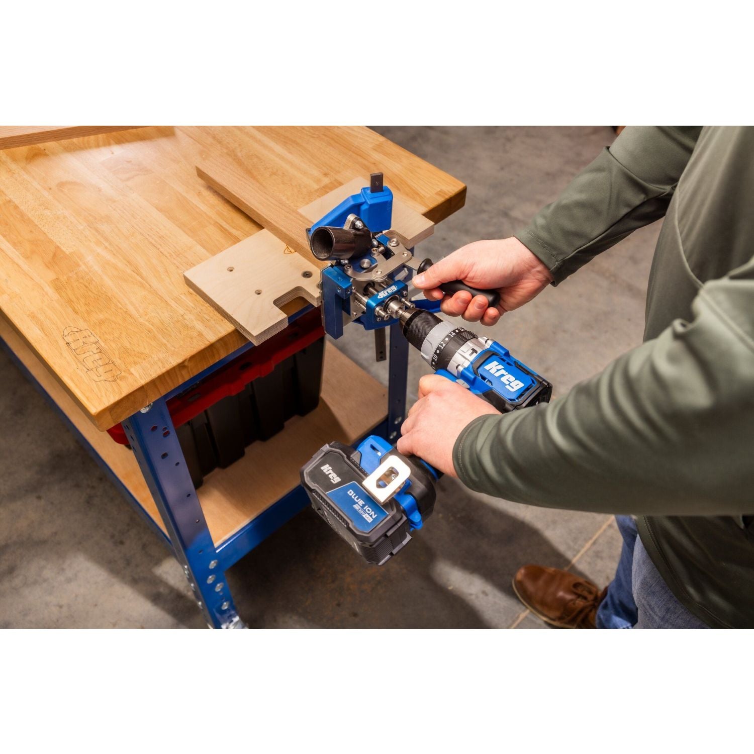 Kreg KPTHD050B 20V Ionic Drive 1/2-in. High Speed Hammer Drill, Tool Only